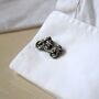 Motorcycle Cufflinks Gift For Men Black Stainless Steel Motor Gift, thumbnail 4 of 5