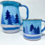 Hand Painted Christmas Jug | Winter Wonderland, thumbnail 4 of 4