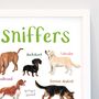 'Sniffers' Dog Art Print, thumbnail 2 of 3