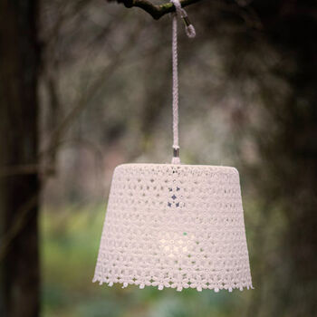 Garden Lampshades With LED Bulb, 4 of 6