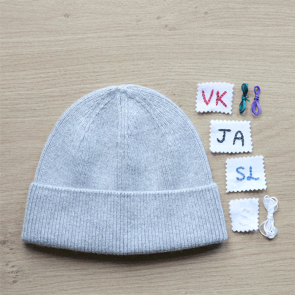 Ladies Personalised Soft Cashmere Wool Bobble Hat Gift, 3 of 11