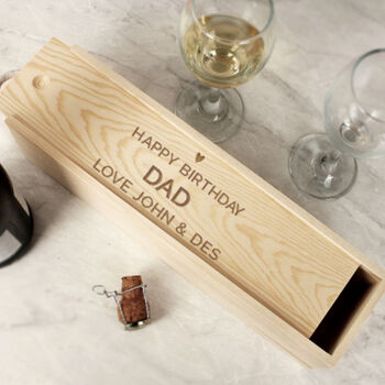 Personalised Wine Box For Valentines, 5 of 5