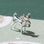 Chihuahua Charm Sterling Silver, thumbnail 1 of 10
