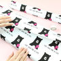 Personalised Mummy Bear Wrapping Paper, thumbnail 3 of 4