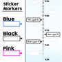 Child's Height Chart Wall Sticker, thumbnail 3 of 4