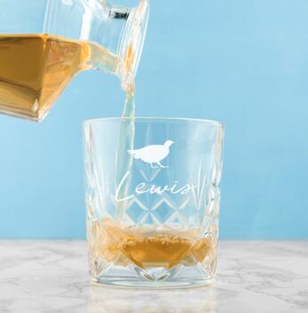 Personalised Whisky Decanter And Crystal Tumbler Set, 4 of 5