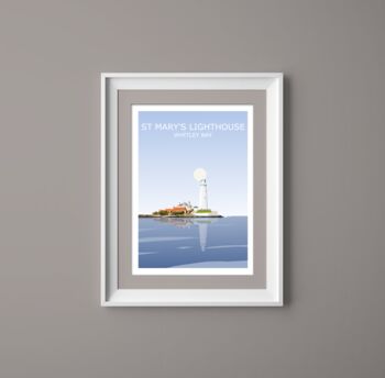 Best Of The North East Set Of Seven Art Prints, 8 of 8