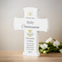 Personalised Holy Communion Cross Wooden Ornament, thumbnail 3 of 5