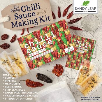 Chilli Sauce Making Kit Make Seven Different Types, 2 of 8