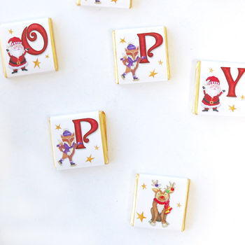 Personalised Christmas Chocolate Letters, 3 of 3