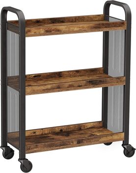 Kitchen Rolling Serving Trolley Cart, 5 of 5