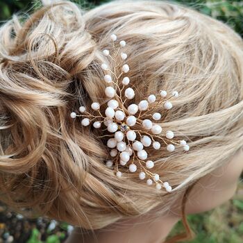 Handmade Crystal Bridal Hair Pin, 9 of 10