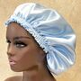 Silk Hair Bonnet Pastel Colours, thumbnail 3 of 9