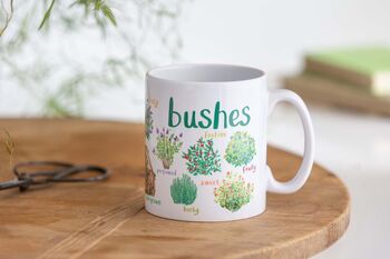 Bushes Ceramic Nature Mug, 6 of 8