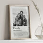Personalised Family Print, Gift For Family, thumbnail 4 of 6