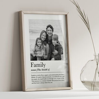 Personalised Family Print, Gift For Family, 4 of 6