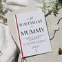 Personalised Birthday Card For Daddy From Baby, thumbnail 3 of 7