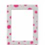 Upcycled Hand Painted Polka Dot Eco Wooden Photo Frame 5x7', thumbnail 2 of 12
