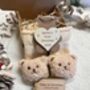 Baby's First Christmas Gift Box, Teddy Christmas Tree Ornament For Baby, thumbnail 9 of 10