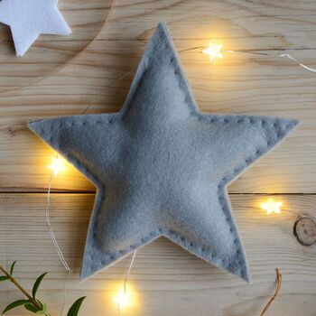 Christmas Star Tree Topper Natural, 5 of 6