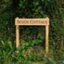 Custom Engraved House Sign With Posts, thumbnail 10 of 12