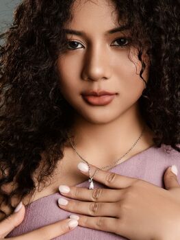 Pink Forest Bell Copper Necklace, 4 of 11