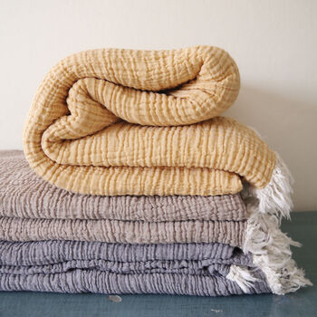 Super King Size Cotton Gauze Muslin Blanket, 10 of 11