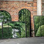 Bordeaux Arched Outdoor Window Mirror, thumbnail 4 of 7