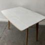1960s Mid Century Extending Drop Leaf Kitchen Table, thumbnail 10 of 12