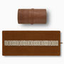 Leather Tech Roll Organiser With Optnl Access., Tan, thumbnail 2 of 5