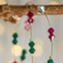 Crystal Christmas Garland, Handmade, thumbnail 5 of 12