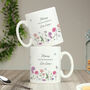 Mum's Special Wild Flowers Mug, thumbnail 1 of 2