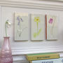 Spring Flowers Ceramic Tile Wall Art, thumbnail 2 of 5