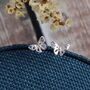 Gift Bag 'Sending Love' Butterfly Earrings, thumbnail 2 of 3