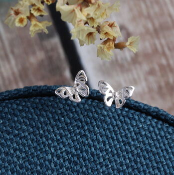 Gift Bag 'Sending Love' Butterfly Earrings, 2 of 3