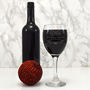 Personalised Wine Glass For Father Of The Groom, thumbnail 1 of 4