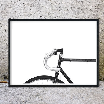 Minimalist Bike Photography Print, 2 of 4