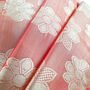 Floral Silk Sari Purse, Coral Sheen Evening Bag, Handmade Clutch Bag, thumbnail 5 of 6