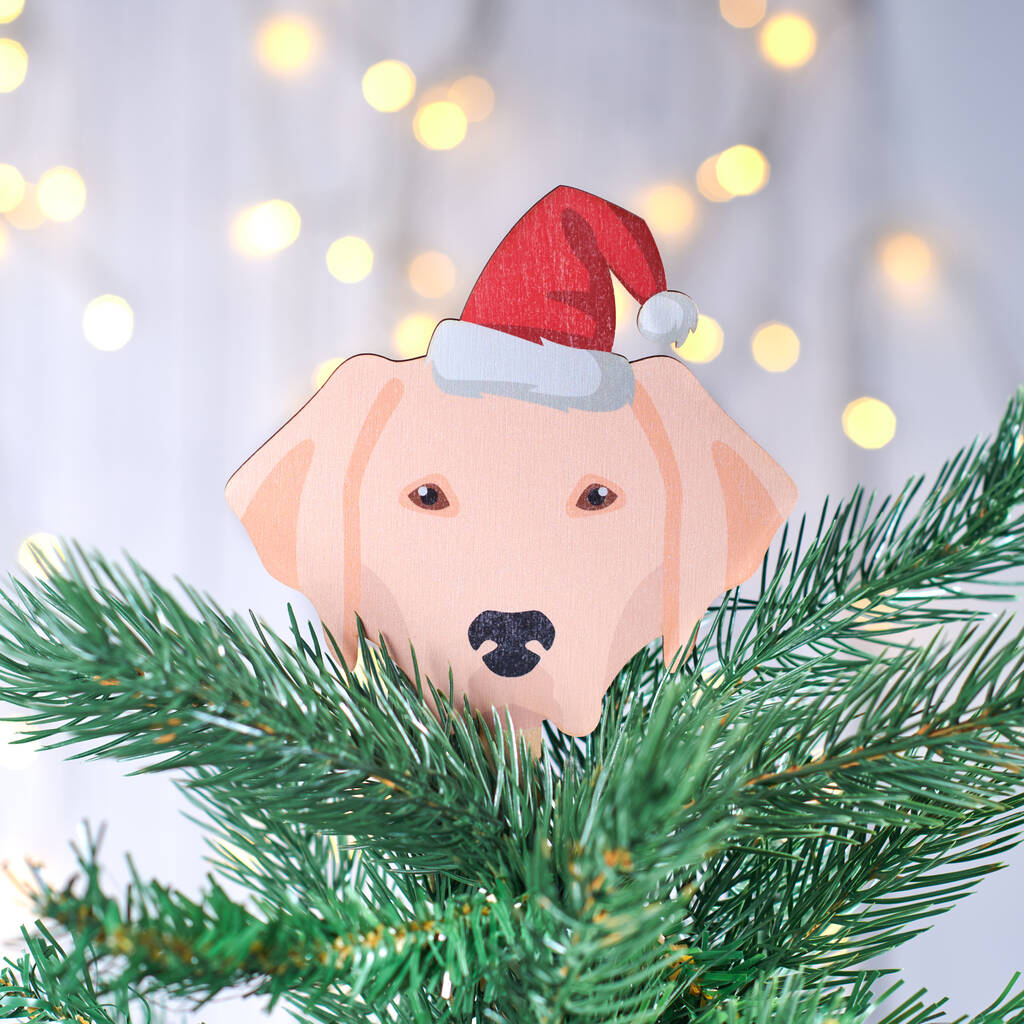 Personalised Dog Breed Tree Topper, 1 of 11