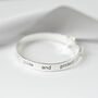 A Guardian Angel Christening Bangle, thumbnail 3 of 4