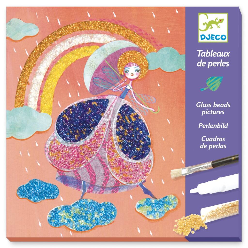 Image of Kids Glass Beads Picture Craft Kit