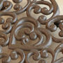 Traditional Cast Iron Trivet Gift, thumbnail 4 of 7