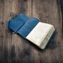 Personalised 100 Page Vintage Look Leather Journal, thumbnail 6 of 8