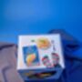 Mac And Cheese Crew Socks One Size Handcrafted Gift Box, thumbnail 6 of 6