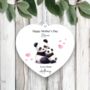 Personalised Mother's Day Panda Decoration, thumbnail 2 of 2