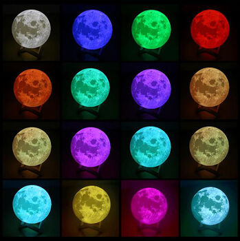 Moon Lamp Colour Changing Rgb, 3 of 7