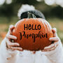 Personalised Halloween Pumpkin Sticker, thumbnail 5 of 7