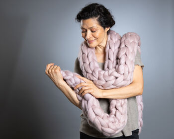 Arm Knitting Scarf Kit, 2 of 12