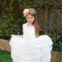 Aphrodite ~ Ivory Lace Dress ~ Flower Girl|Party Dress, thumbnail 5 of 6
