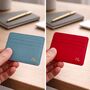 Personalised Vegan Leather Card Wallet, thumbnail 4 of 4